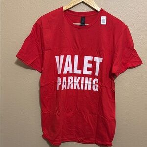 Gildan Red Valet Parking Tee